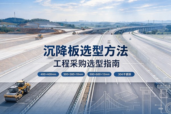 防城港沉降板选择方法