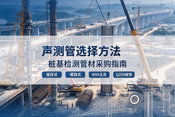 防城港声测管选型标准