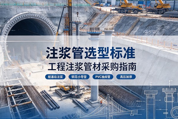 防城港注浆管选型标准