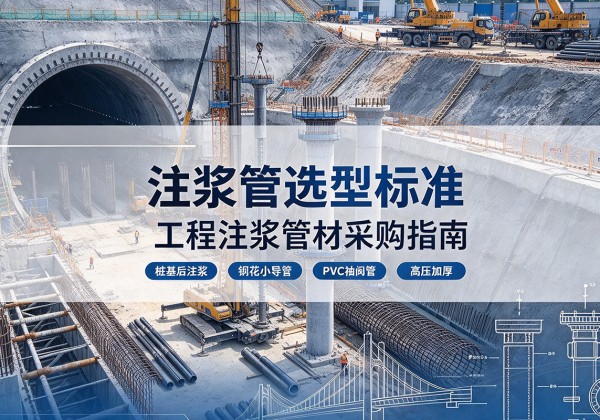 防城港注浆管选型标准